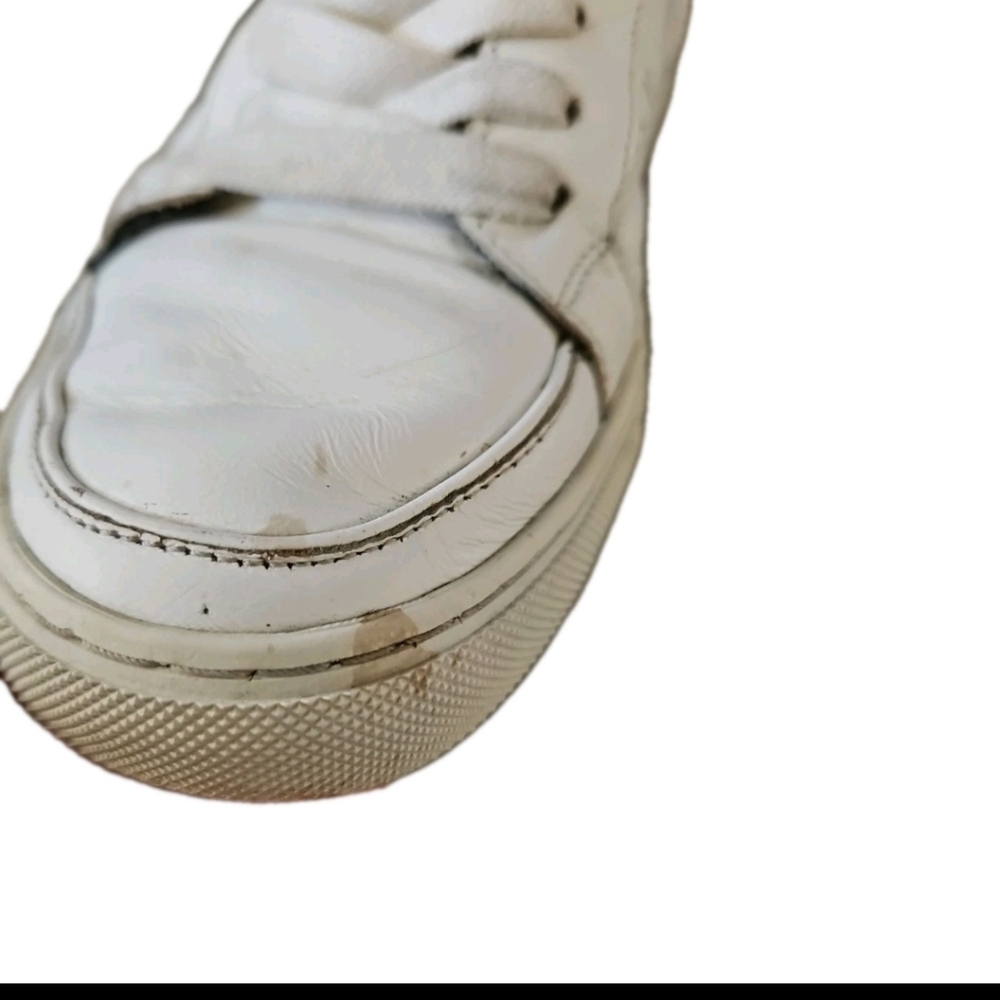 Zadig & Voltaire Womens White Leather ZV1747 High Flash Sneakers 37 - Picture 5 of 16